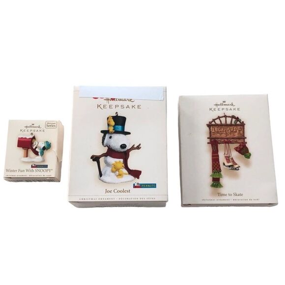 3 HALLMARK KEEPSAKE ORNAMENTS from 2006 and 2007 - Picture 1 of 15